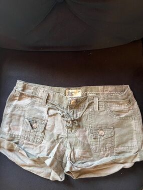 Camo American eagle shorts. Size 2